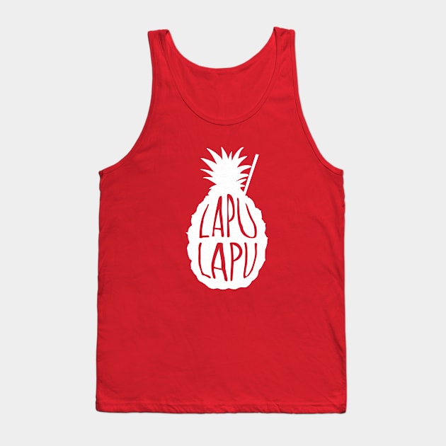 Lapu Lapu - White Tank Top by GoAwayGreen